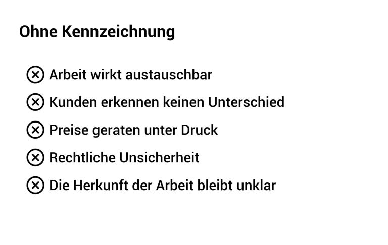 Mit und ohne HUMAVE Kennzeichnung im Vergleich: Unterschiede zwischen KI-generierten und menschlich erstellten Inhalten hinsichtlich Vertrau