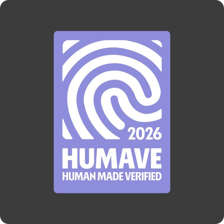 HUMAVE Human Made Verified Label 2026