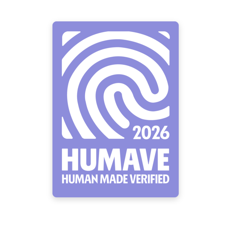 HUMAVE Siegel für menschliche Arbeit HUMAVE Siegel für menschliche Arbeit – Offizielle Zertifizierung gegen reine KI-Generierung.